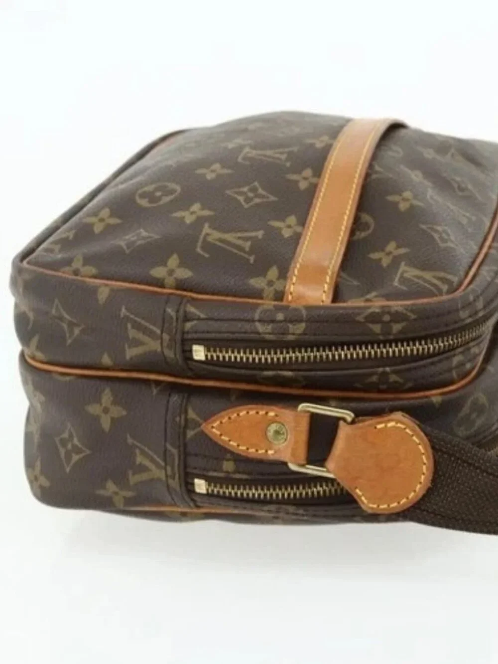 LOUIS VUITTON Monogram Reporter PM Shoulder Bag M45254 LV Auth ka4029